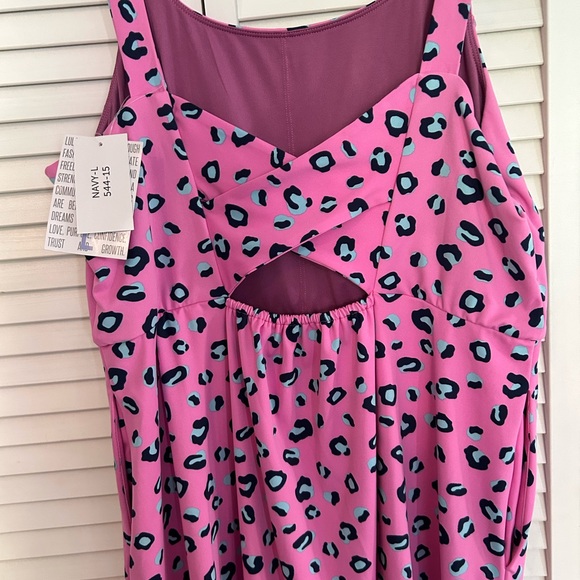 LuLaRoe Navy Style Dress - Picture 4 of 6